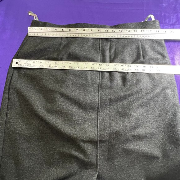 VTG 📌 Hammer Bavarian Pencil Virgin Wool Loden Skirt - Picture 9 of 16